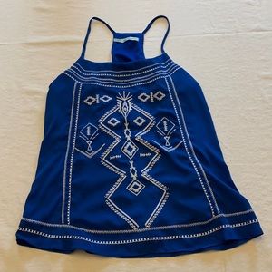 Blue Tank Top XS